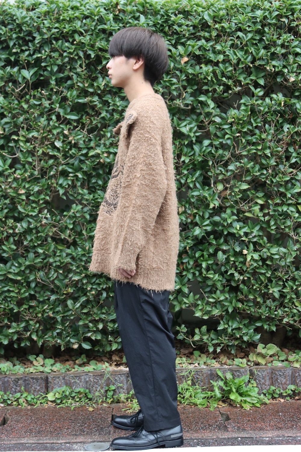 doublet ANIMAL EMBROIDERY PULLOVER(21AW33KN55) style.2021.09.18