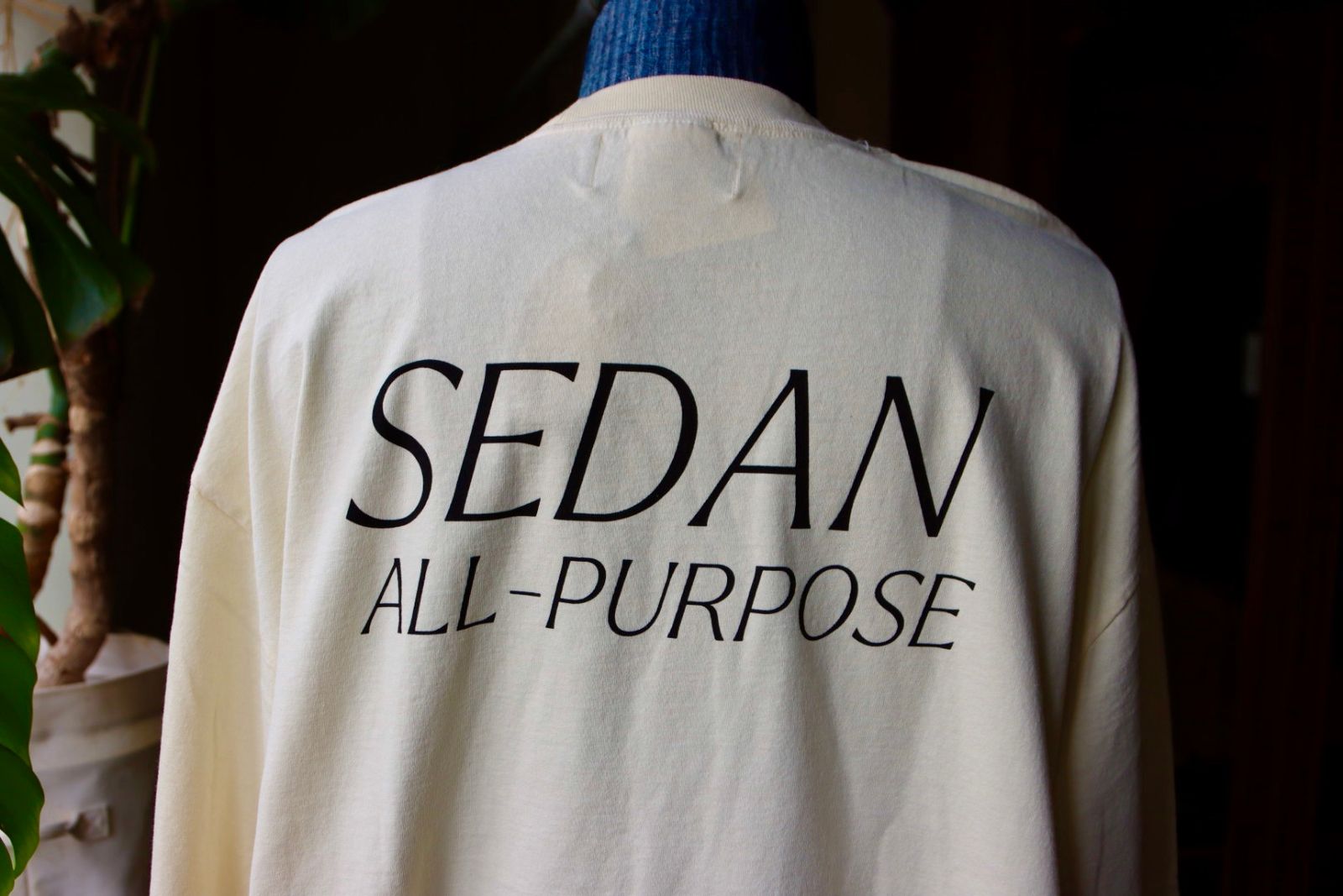 セダンオールパーパス SS24 Garment Dyed S/S Tee(SD24S-CT06)Cream