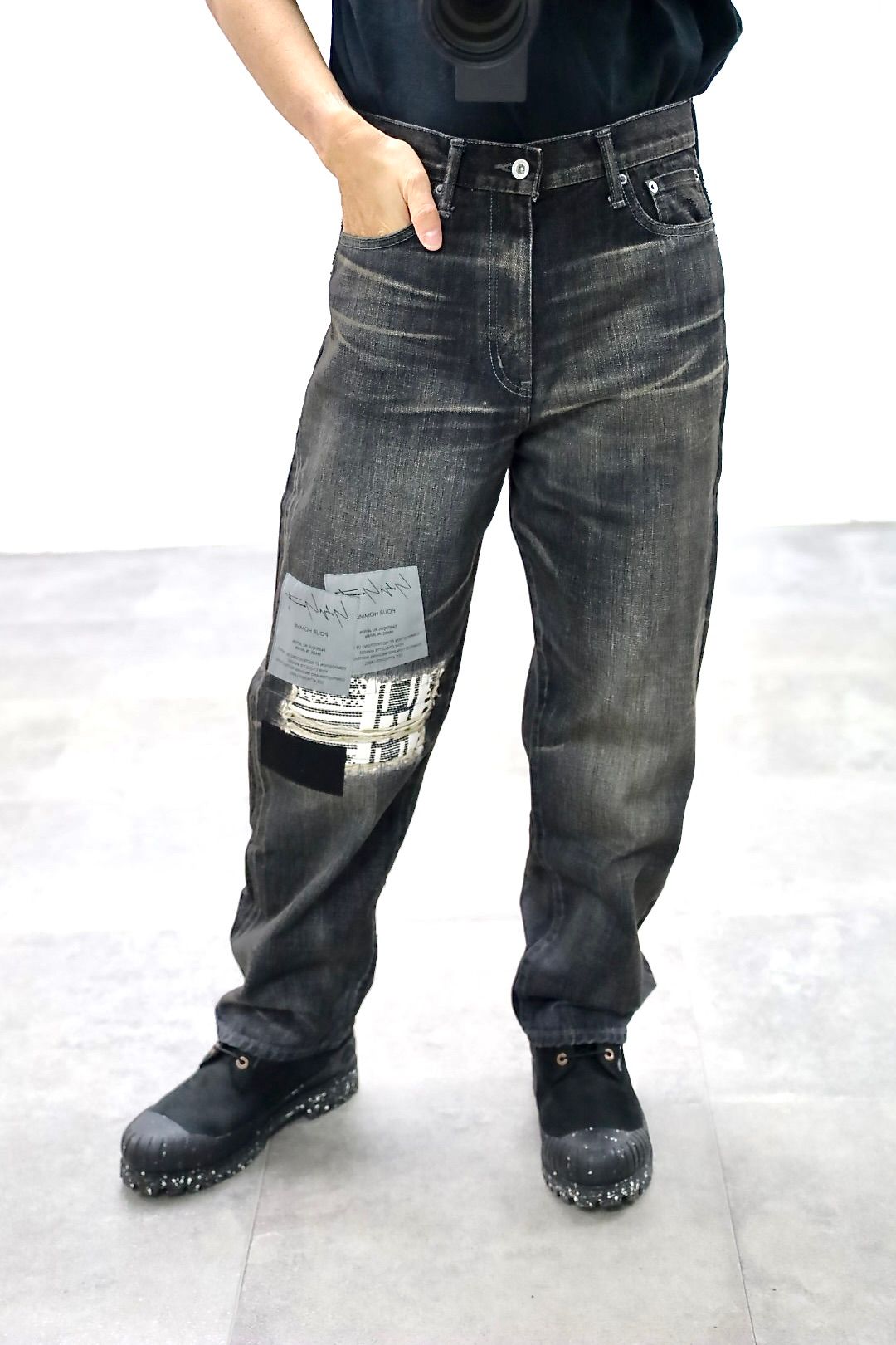 Yohji Yamamoto × NEIGHBORHOOD セルヴィッジデニムパンツ(HK-P94-065-1S26)BLACK☆12月5日(金)発売！