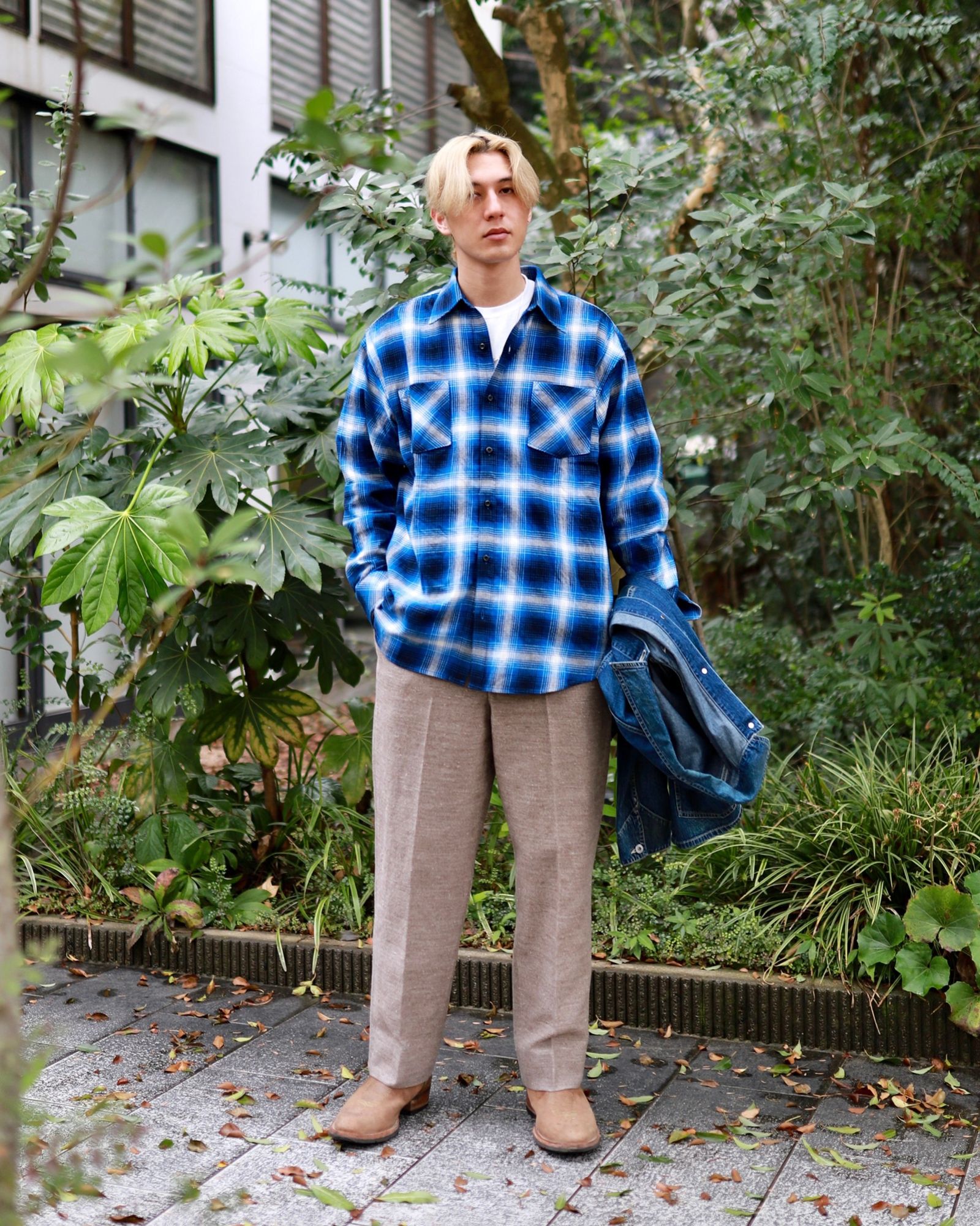 A.PRESSE - アプレッセ23SS Dead Stock Linen Trousers(23SAP-04-19M 