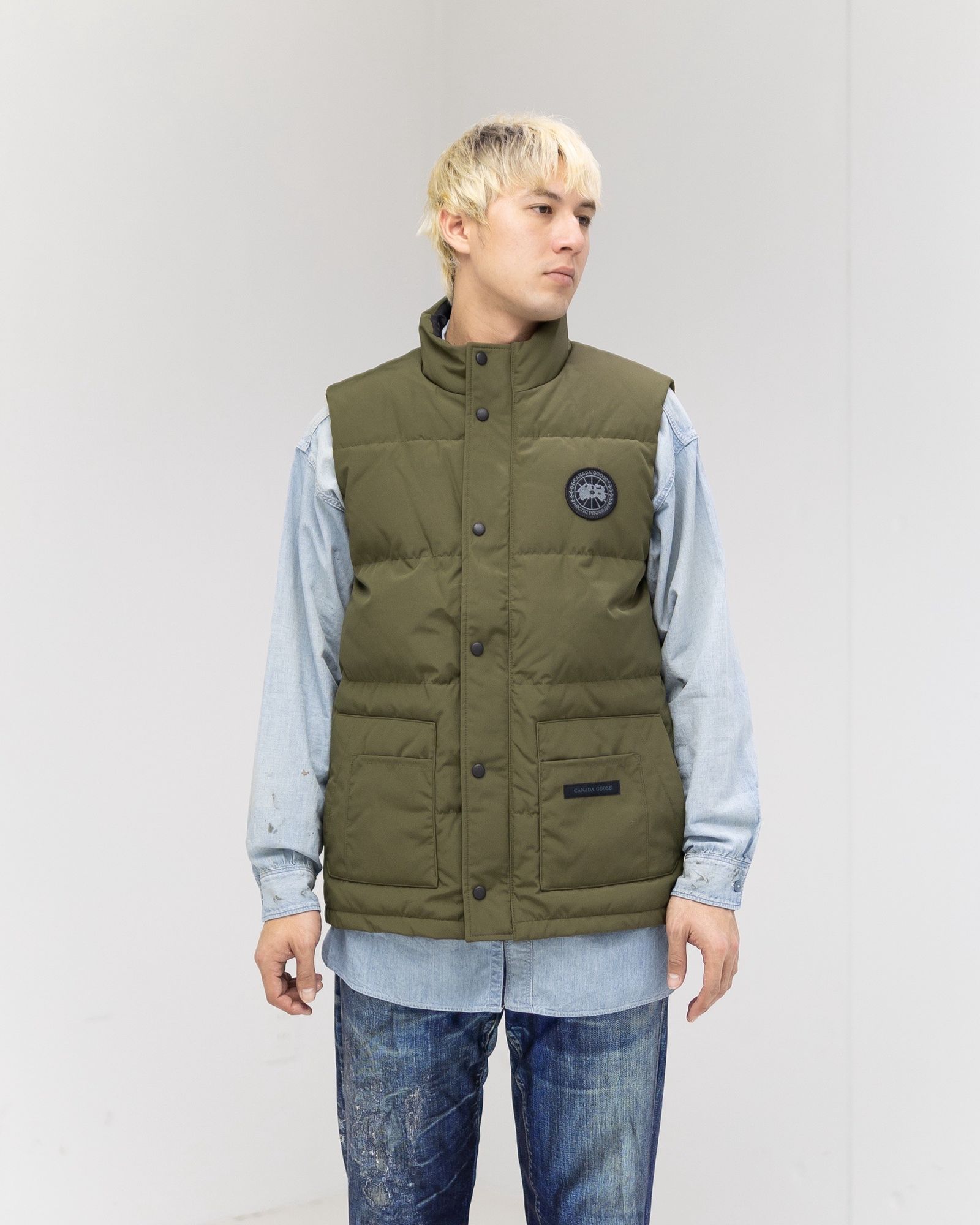 CANADA GOOSE POP-UP EVENT Freestyle Crew Vest Black Label ピックアップスタイル！