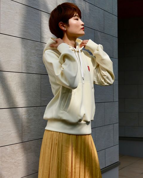 プレイコムデギャルソン HOODED SWEATSHIRT style.2023.6.22