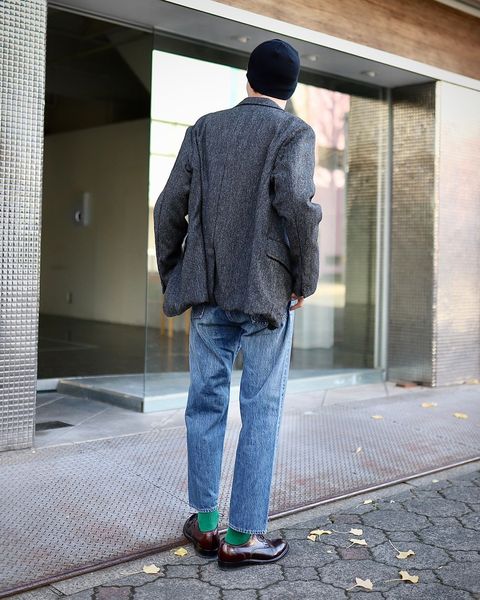 A.PRESSE アプレッセ 2024 Style1 Washed Denim Pantsスタイル