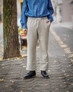 A.PRESSE Vintage Sweat Pants"GRAY"スタイル