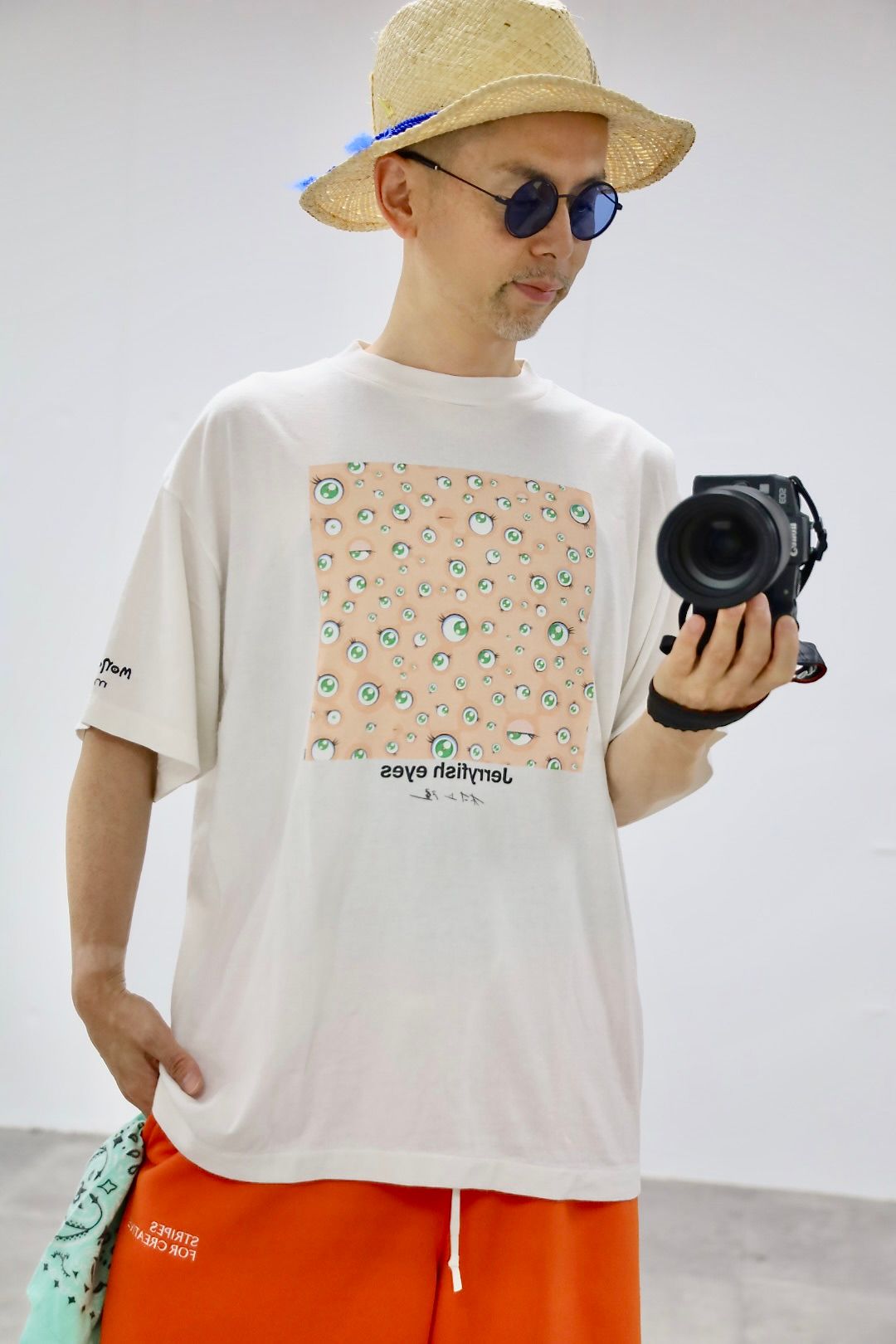 mononoke・made モノノケ・メイド  S/S T-SHIRT_JERRY FISH EYESスタイル