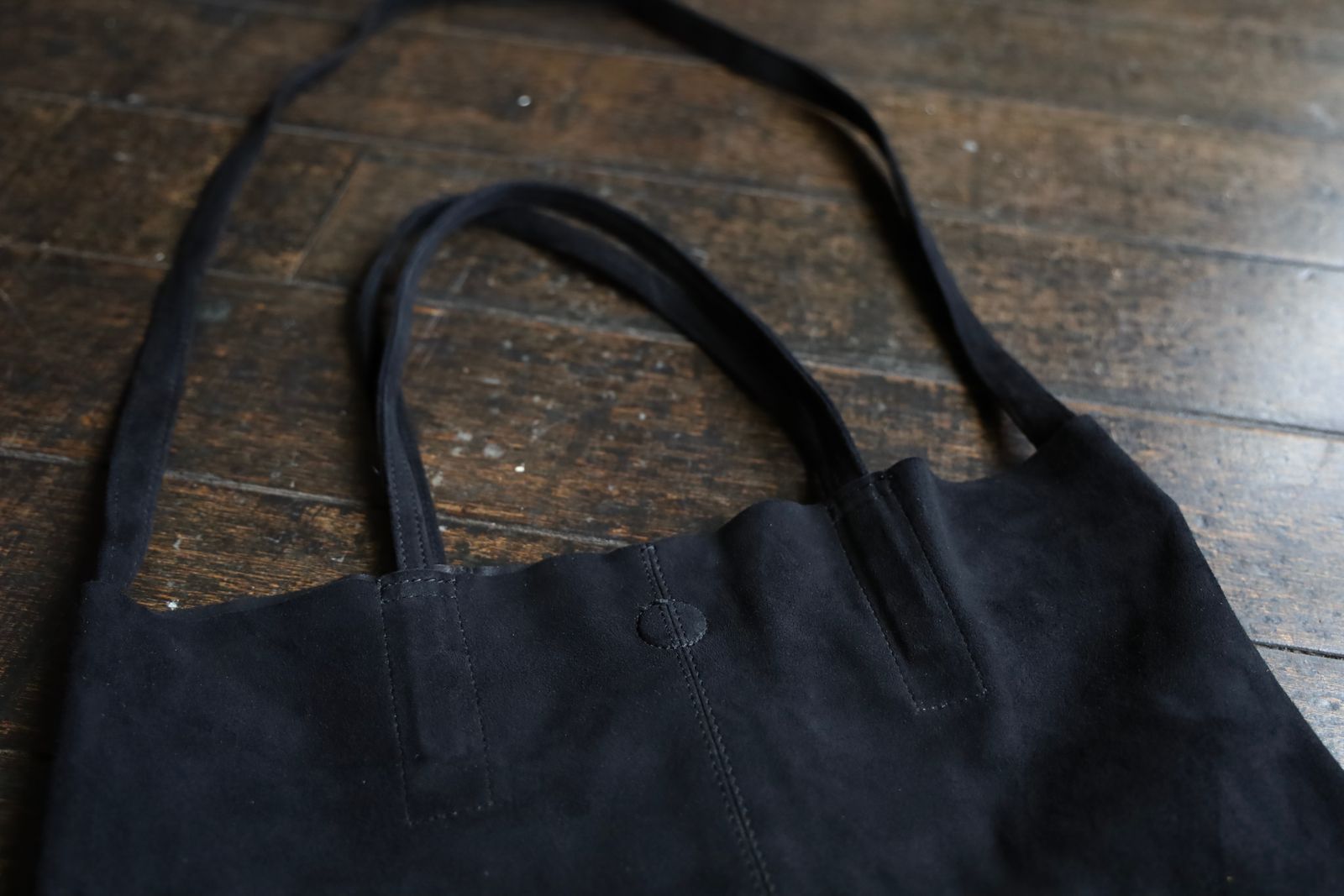 Morphee / モルフェトートバッグ 3WAY MIDIUM TOTE(LONG)OIL SUEDE BLACK☆3月7日発売！