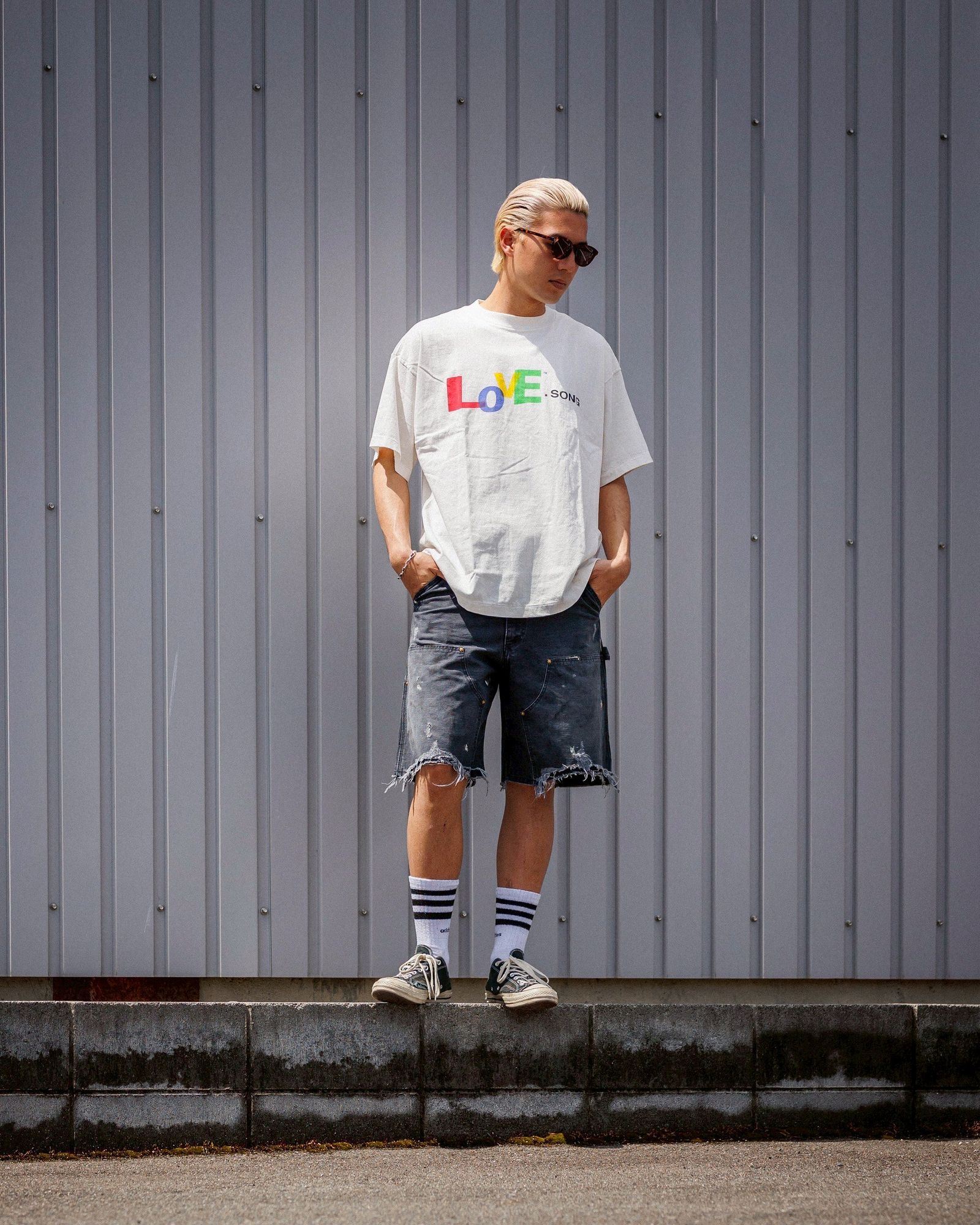 SAINT M×××××× - セントマイケル Tシャツ LOVE SONG SS TEE(SM