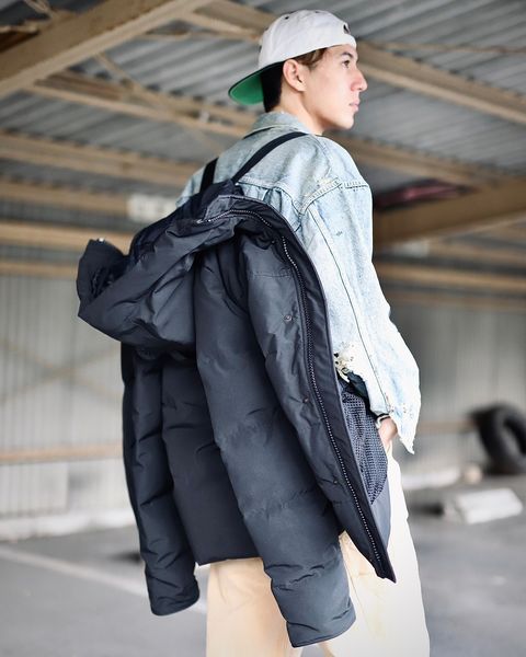 CANADA GOOSE カナダグース23AW Macmillan Parka BLACK LABELスタイル