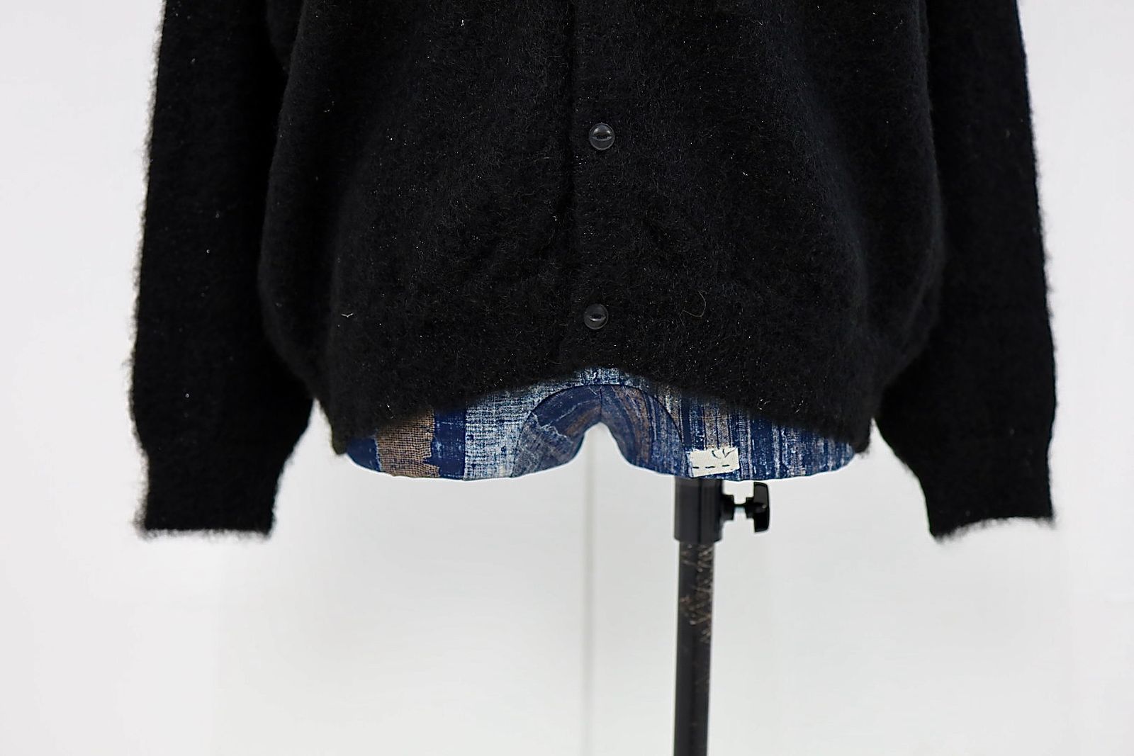 S.F.C 25FW エスエフシー LAME MOHAIR CARDIGAN(SFCFW25KN01)Black