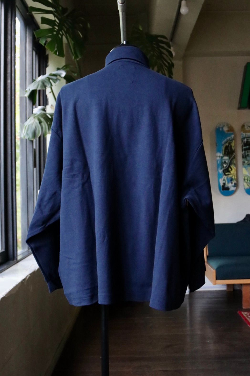 S.F.C 23FW SUPER BIG TURTLE LS TEE(SFCFW23CS09)Navy