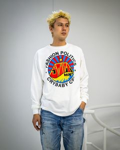 セントマイケル Tシャツ FASHION POLITICS LS TEE(SM-HR1-0000-034)WHITE★9月13日(土)発売！