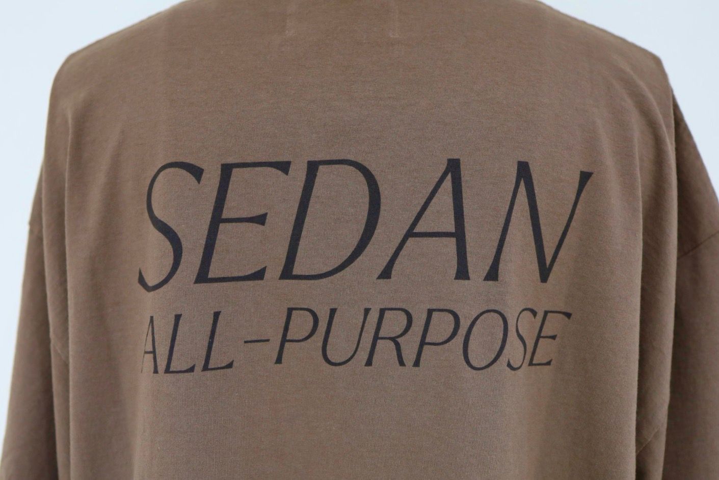 セダンオールパーパス 26SS Garment Dyed S/S Tee(SD26S-CT13)Dark Brown☆5月9日(土)発売！