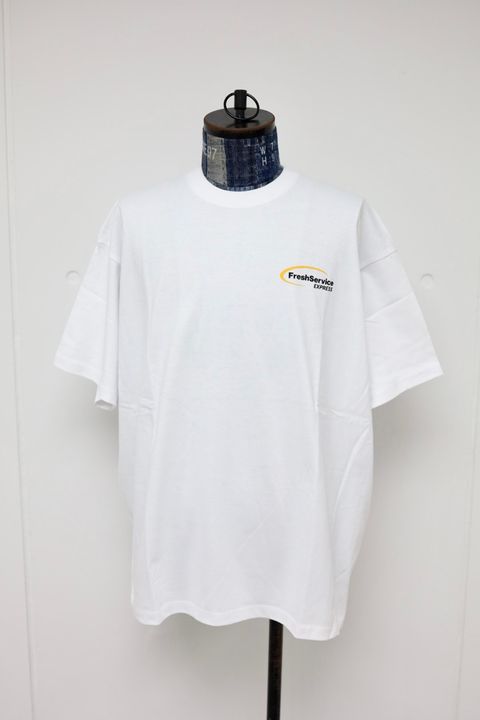 フレッシュサービス CORPORATE PRINTED S/S TEE "DISPATCH"(FSC261-70154)WHITE☆4月18日(土)新作発売！