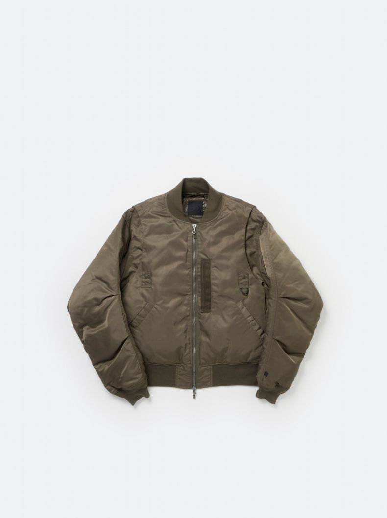 DAIWA PIER39(ダイワピア39) 25FW TECH 2WAY MA-1 DOWN JACKET (BW-40025W)BROWNKAHKI☆10月25日(土)発売！