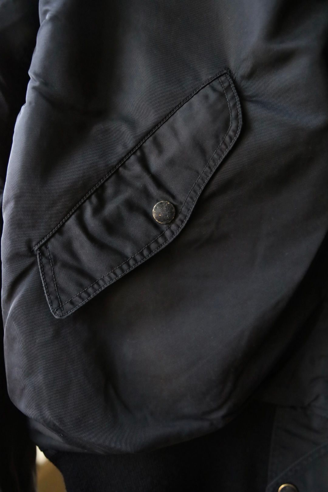 BOW WOW 25FWバウワウ ジャケットL-2B FLIGHT JACKET AGED(BW252-L2FJ) AGED BLACK