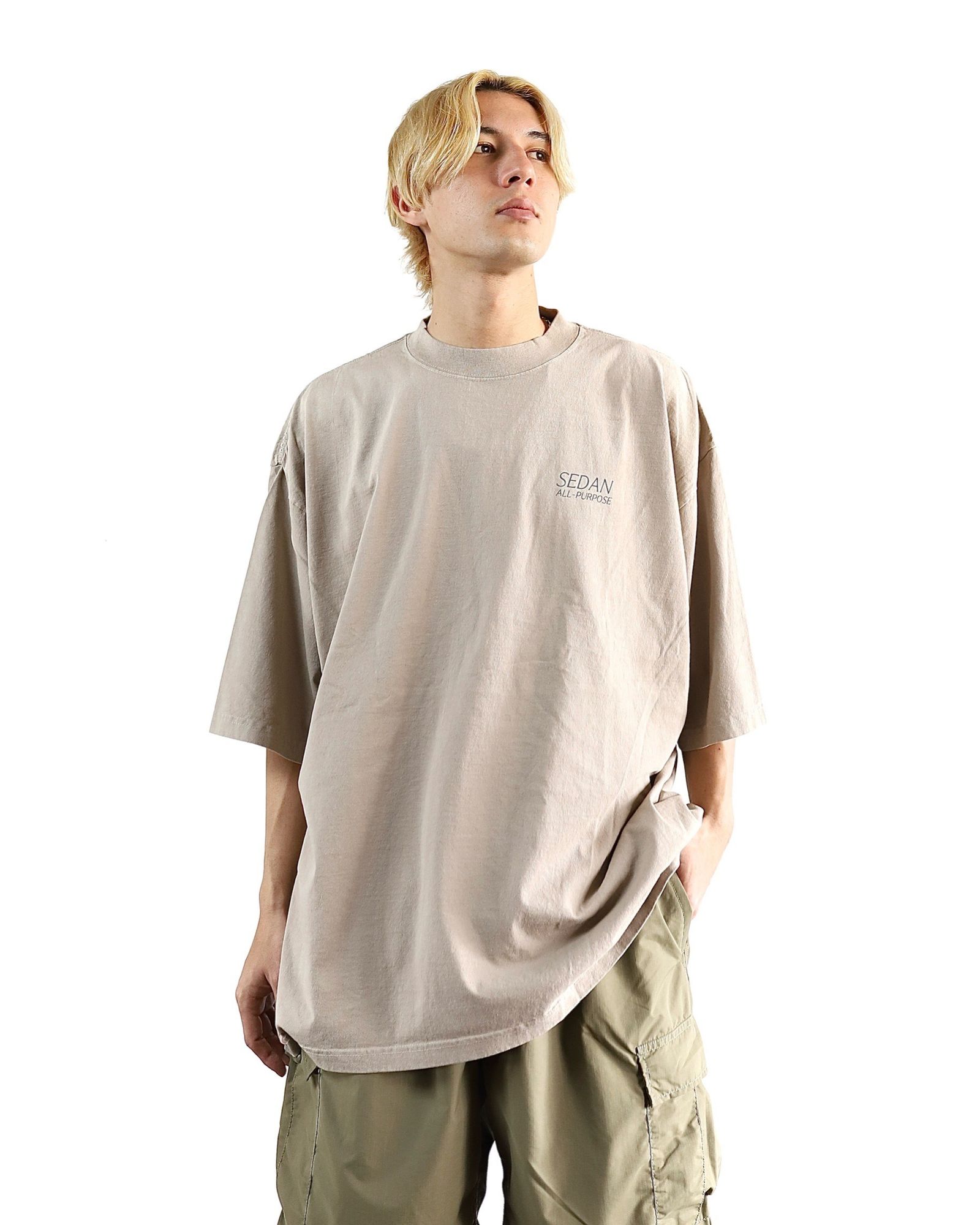 セダンオールパーパス 24SS Garment Dyed S/S Tee style(Sand) 2024.4.5 | 4550 | mark