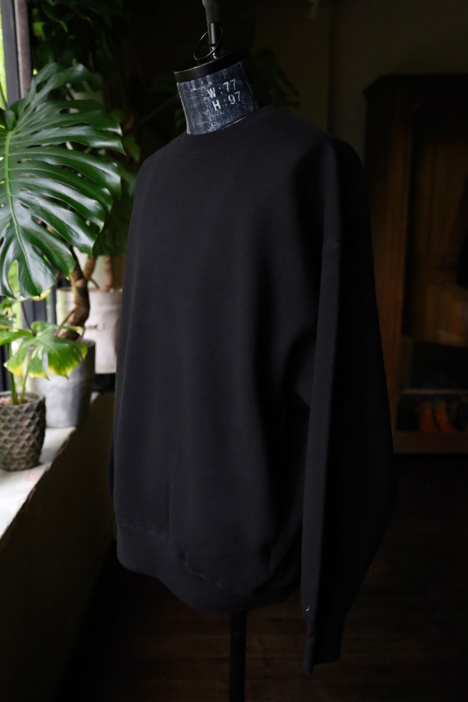 フレッシュサービス HEAVY OZ CREW NECK SWEAT(FSC244-70160)BLACK