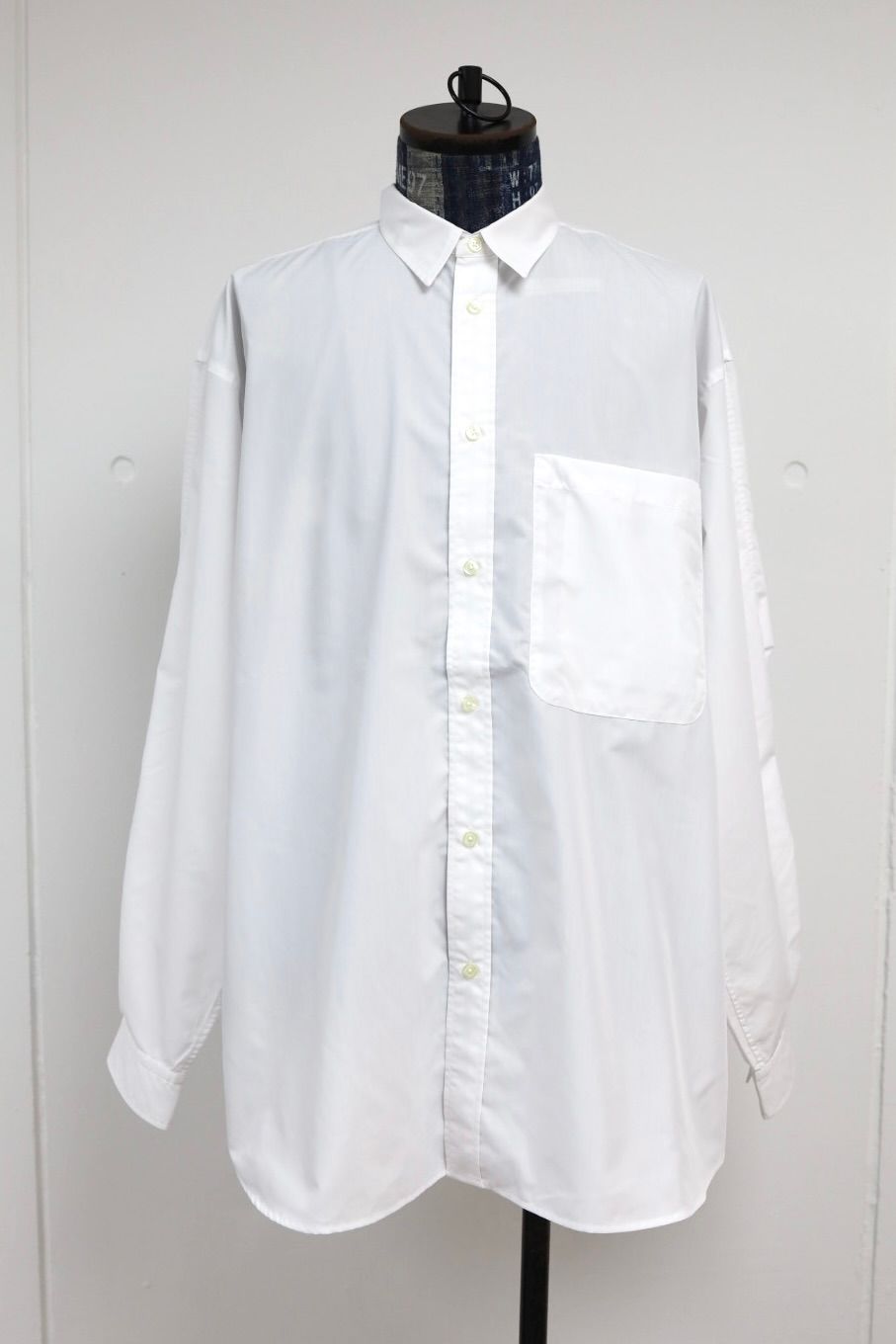 DAIWA PIER39(ダイワピア39) TECH REGULAR COLLAR SHIRT L/S SOLID(BE-81026)WHITE☆2月21日(土)発売！