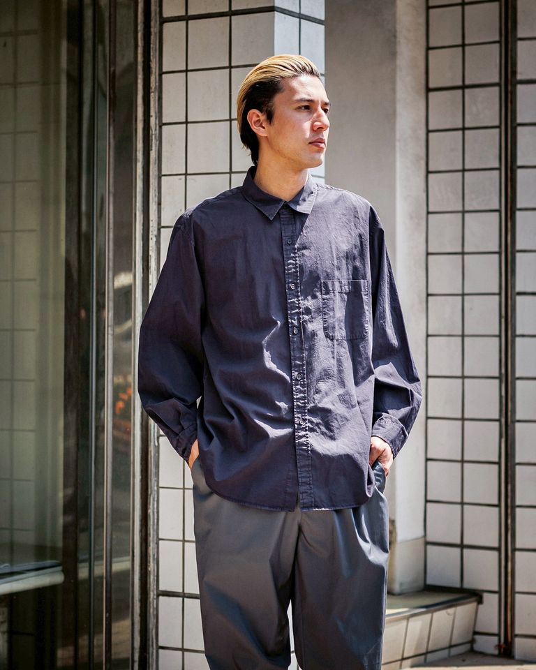 ANOTHER OFFICE - ANOTHER OFFICEアナザーオフィス BOLD GARMENT SHIRT 