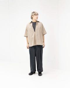 Graphpaper Fine Wool Heather S/S Skipper Shirt 2月21日(土)新作発売！