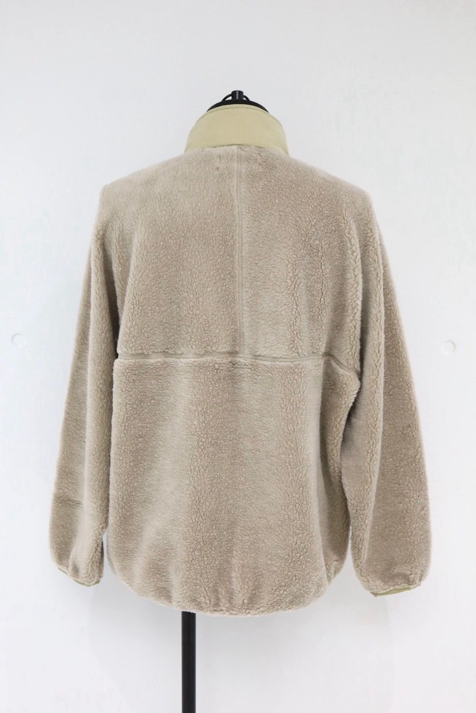 グラフペーパー Wool Boa Zip-Up Blouson(GU263-30340)BEIGE☆10月17日(土)発売！