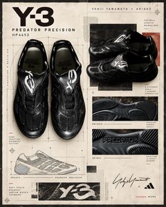 ワイスリー  Y-3 PREDATOR PRECISION(HP4653)BLACK☆新作発売！