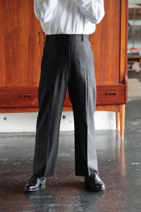 Ets.MATERIAUX マテリオ セレモニーパンツ"CHARCOAL"SIZE:1 style.