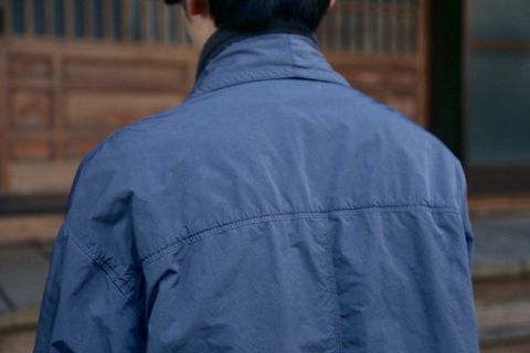 Graphpaper Garment Dyed Shop Coat"D.GRAY"Style.2020.12.28.
