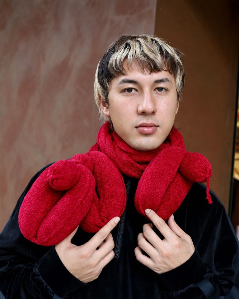 doublet BALLOON DOG KNIT SCARF 新作発売！