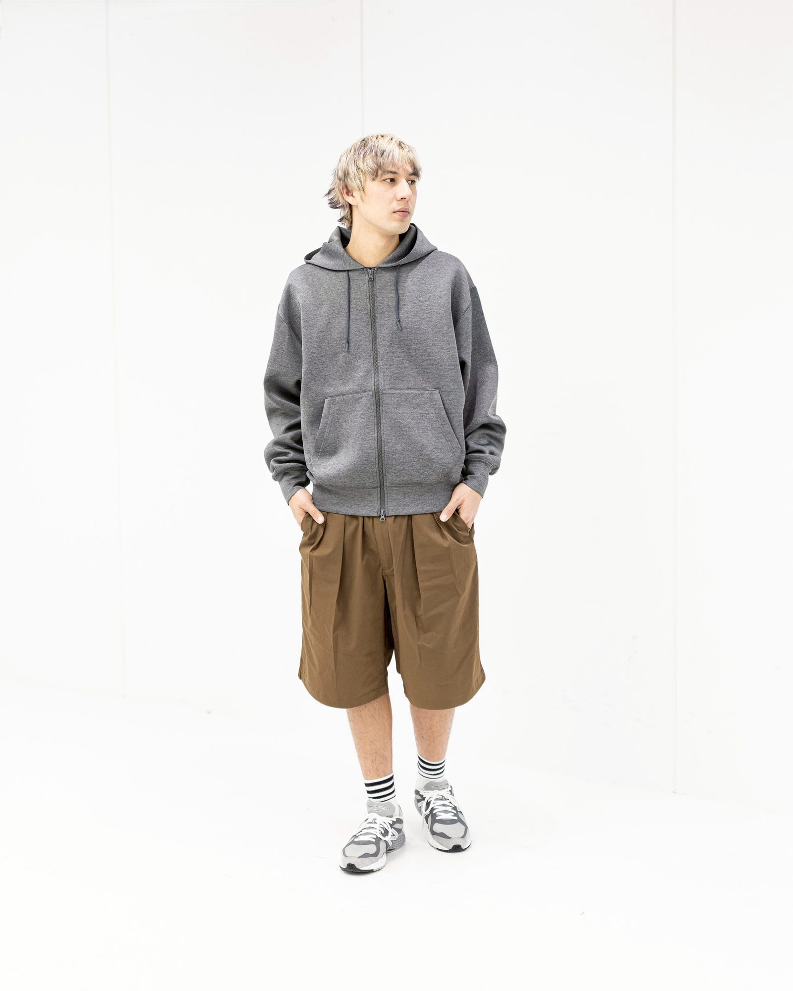 DAIWA PIER39(ダイワピア39) TECH SCUBA KNIT FULLZIP PARKA(BE-41026)CHARCOAL ☆2月21日(土)発売！