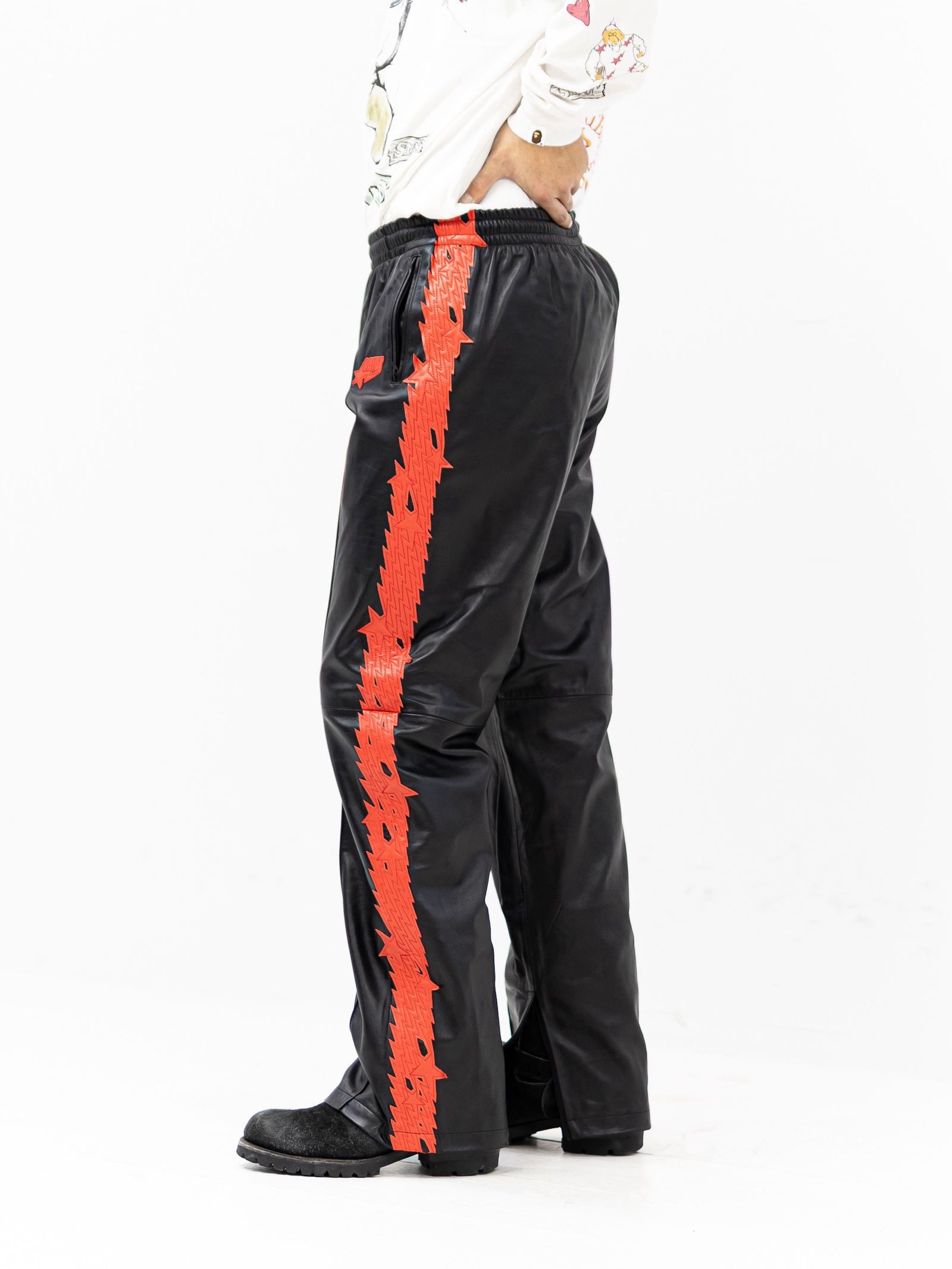 セントマイケル 26AW BAPE_TRACK PANTS(SM-MK8-0000-C56) BLACK☆9月19日(土)発売！