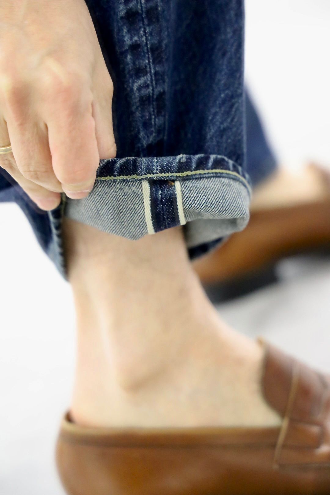 ブラームスルーツストック 26SS 13.5oz Denim Pants Narrow(bROOTS24F10S26USD)USED-Indigo☆3月13日(金)新作発売！