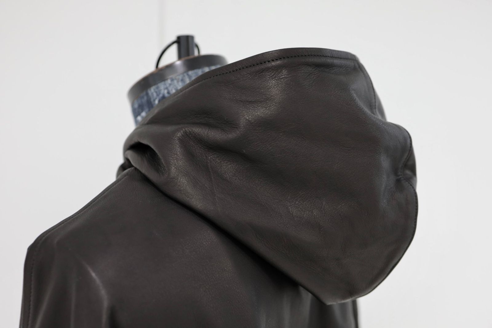 S.F.C 25FW エスエフシー LEATHER HOODIE JACKET(SFCFW25J01)Black★11月22日(土)発売！