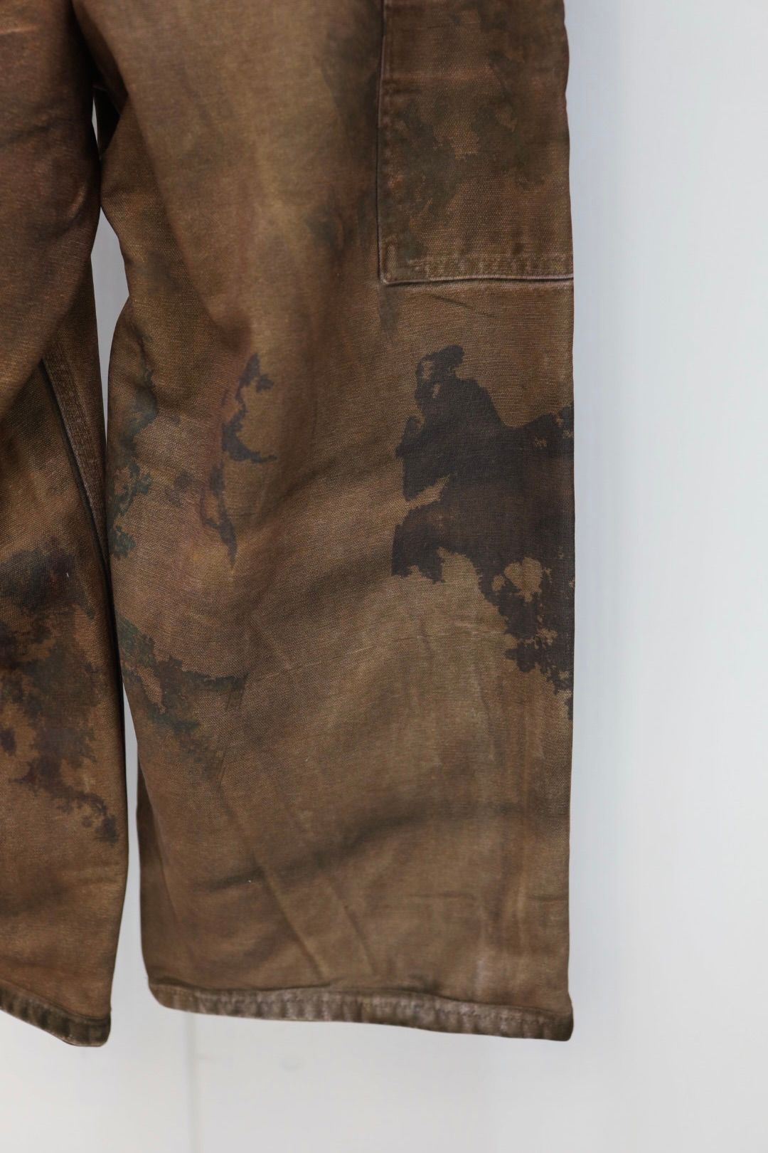 トーキングアバウト ジ アブストラクション 26SS パンツ PRINT DUCK WIDE PT(26SS-PT-002CH)BROWN新作発売！