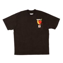 doublet ダブレット26SS MUD-DYED T-SHIRT WITH SHFU (26SS04CS418)MUD★3月14日(土)11:00発売！