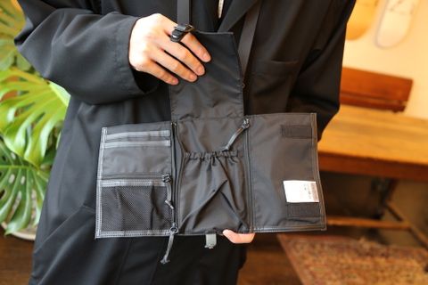 yohji yamamoto pour Homme フェスポーチ(HR-A04-660)style.2020.7.3.