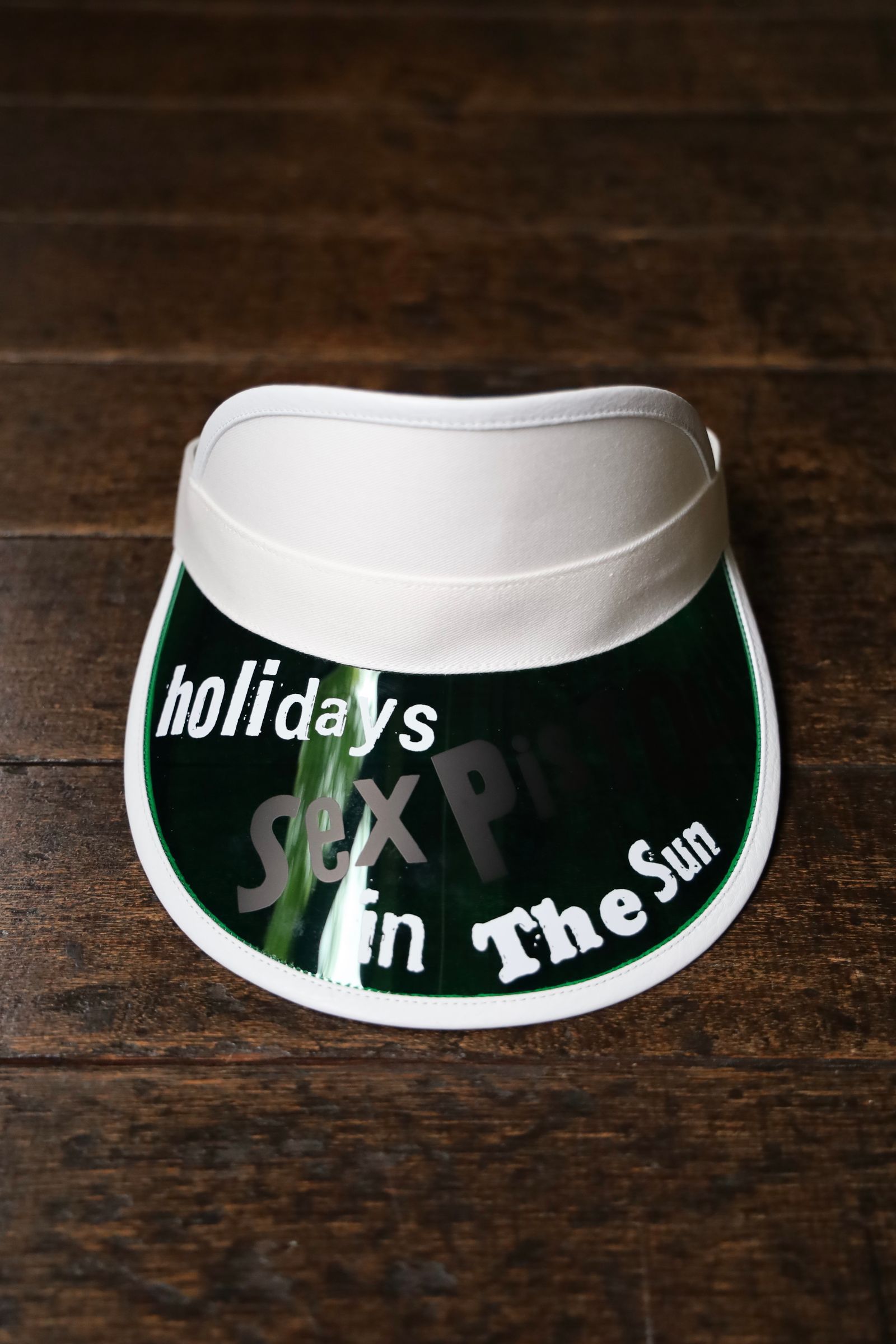 セントマイケル24AW セックスピストルズコラボ HOLIDAYS SP_SUNVISER (SM-YS1-0000-C25)GREEN