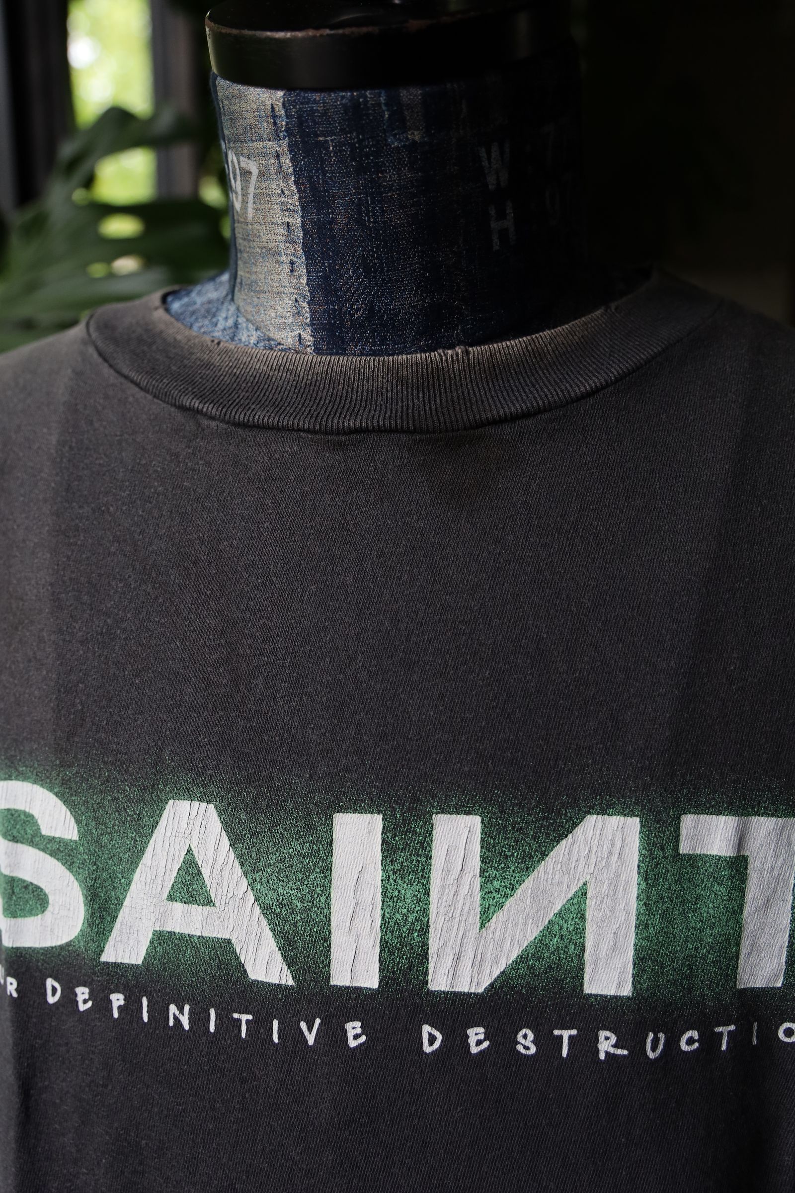 セントマイケル24AW SAINT SS TEE(SM-YS1-0000-001)BLACK