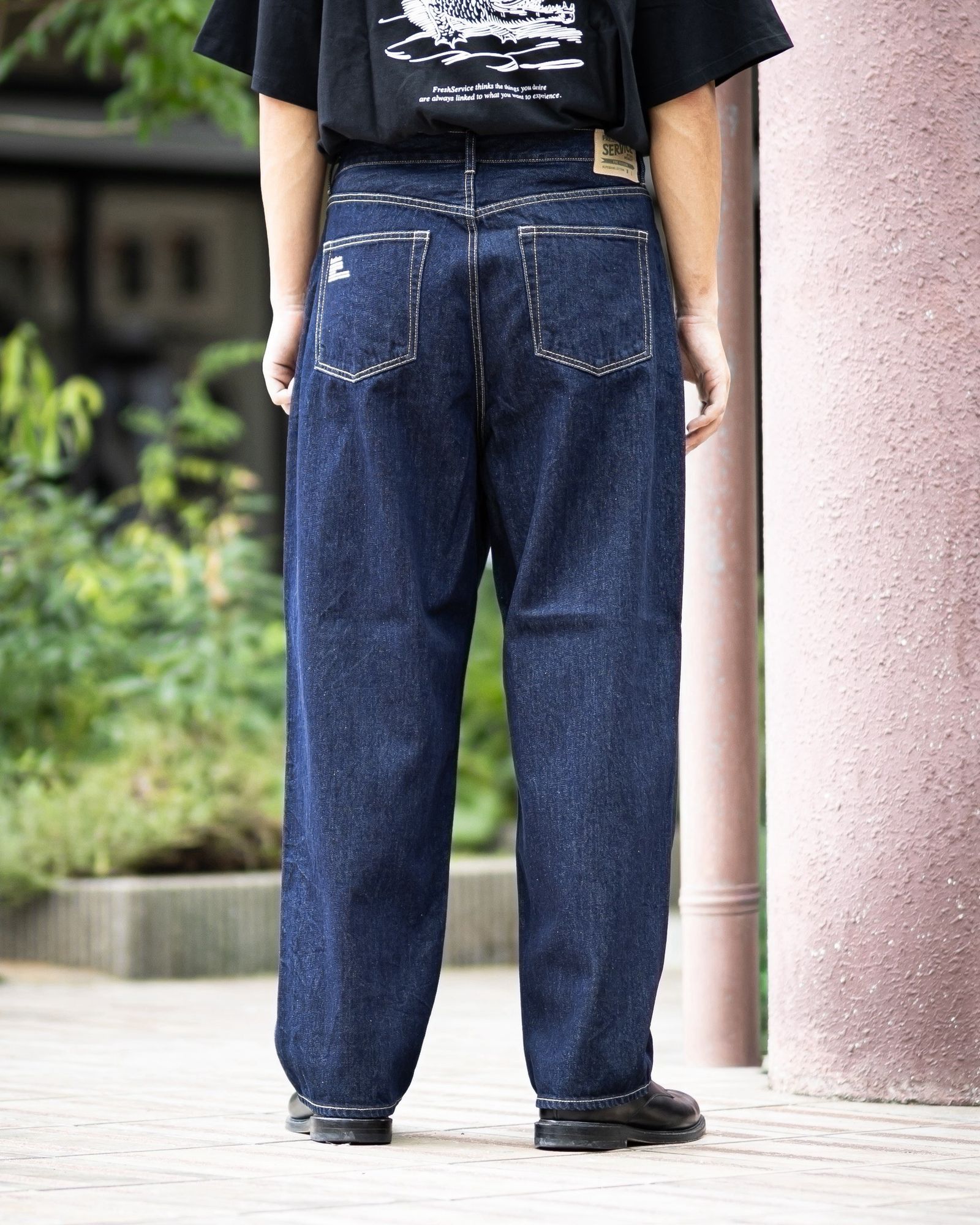 フレッシュサービス CORPORATE DENIM FIVE POCKET PANTS (FSC263-401550B)ONE WASH☆7月25日(土)発売！