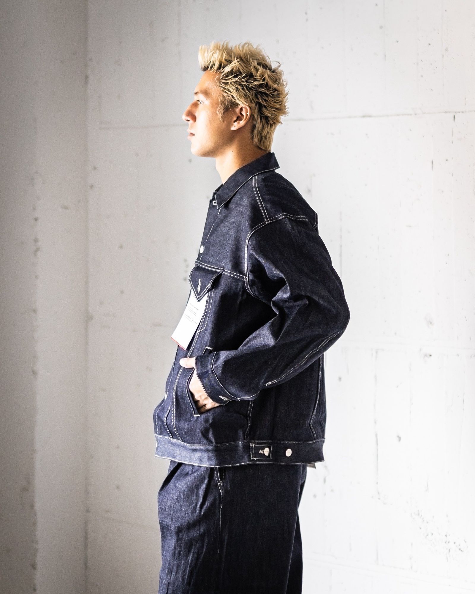 Graphpaper Selvage Denim Trucker Jacket (INDIGO_RIGID)☆7月25日(土)新作発売！