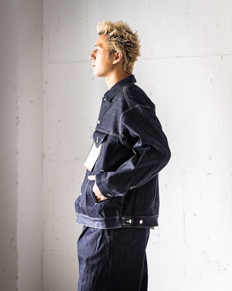 Graphpaper Selvage Denim Trucker Jacket (INDIGO_RIGID)☆7月25日(土)新作発売！