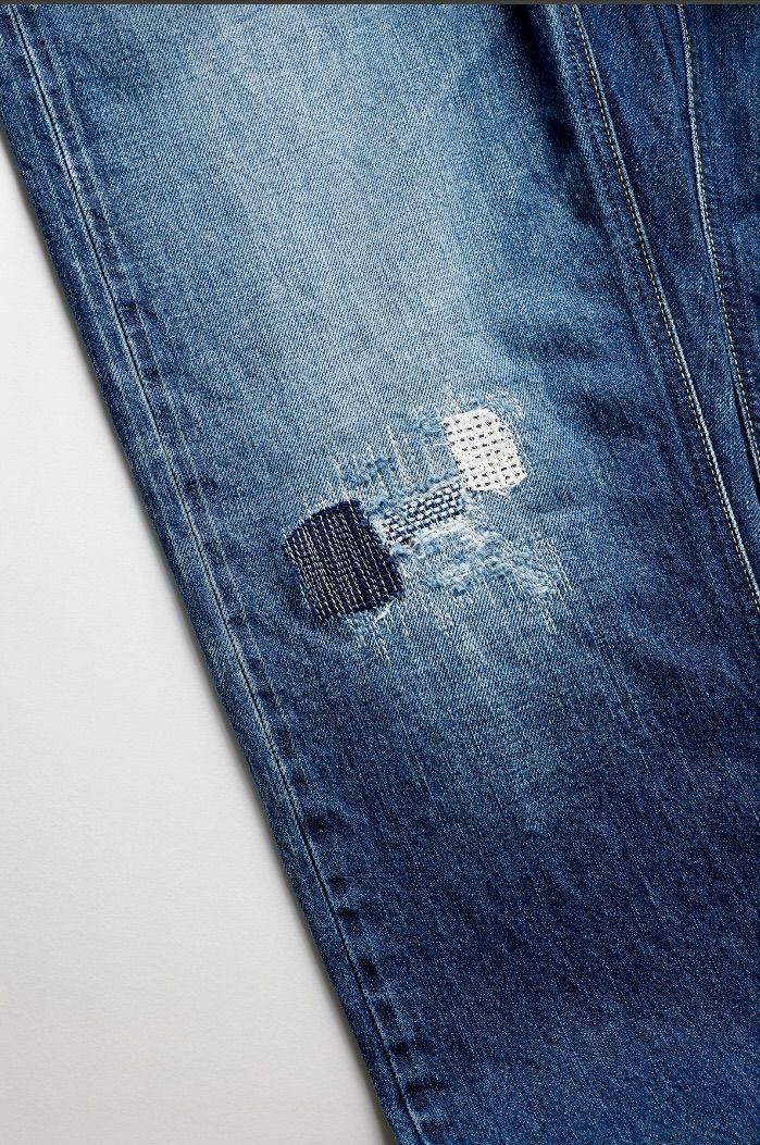 ファンダメンタル デニムCLASSIC STRAIGHT DENIM CS114(FA24MG114)INDIGO
