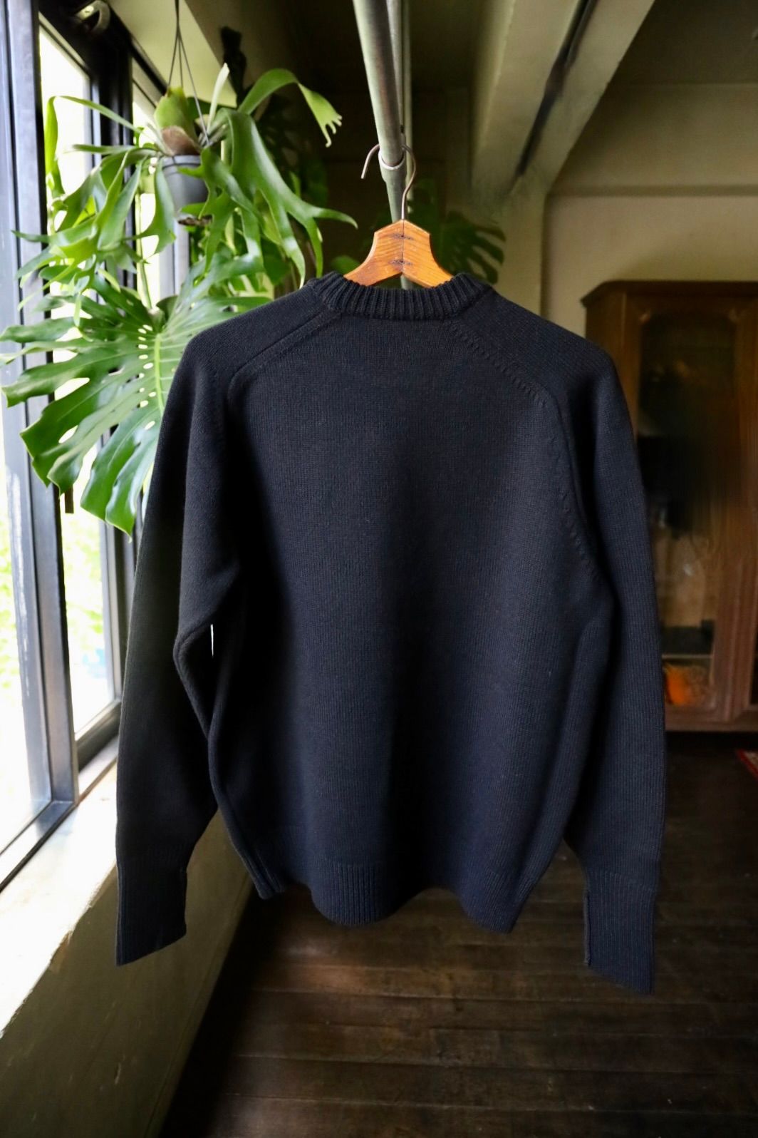 アプレッセ Pullover Sweater(24AAP-03-09K)BLACK