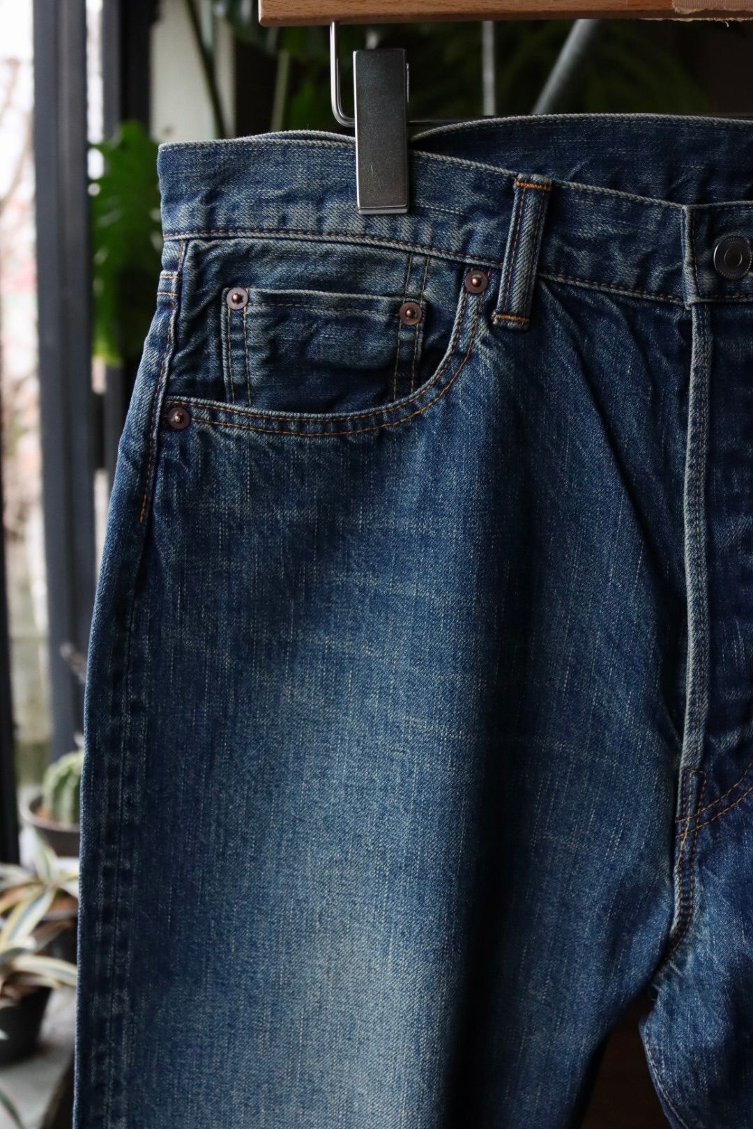 A.PRESSE - アプレッセ23SSデニム Washed Denim Wide Pants(23SAP-04-11H)INDIGO※2月11日(土)発売！  | mark