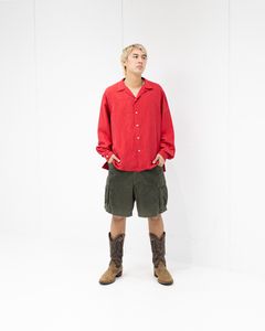 A.PRESSE Vintage Silk Linen Open Collar Shirts   4月11日(土)新作発売！