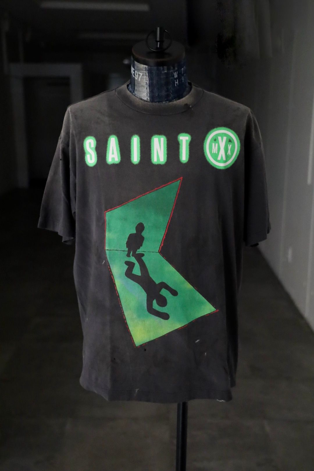 セントマイケル Tシャツ SAINT X SS TEE(SM-HR1-0000-015)BLACK
