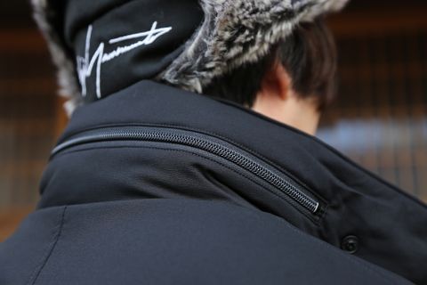 Yohji Yamamoto 2020AW 新作I-左胸片玉P付モッズコート style.2020.12.20.