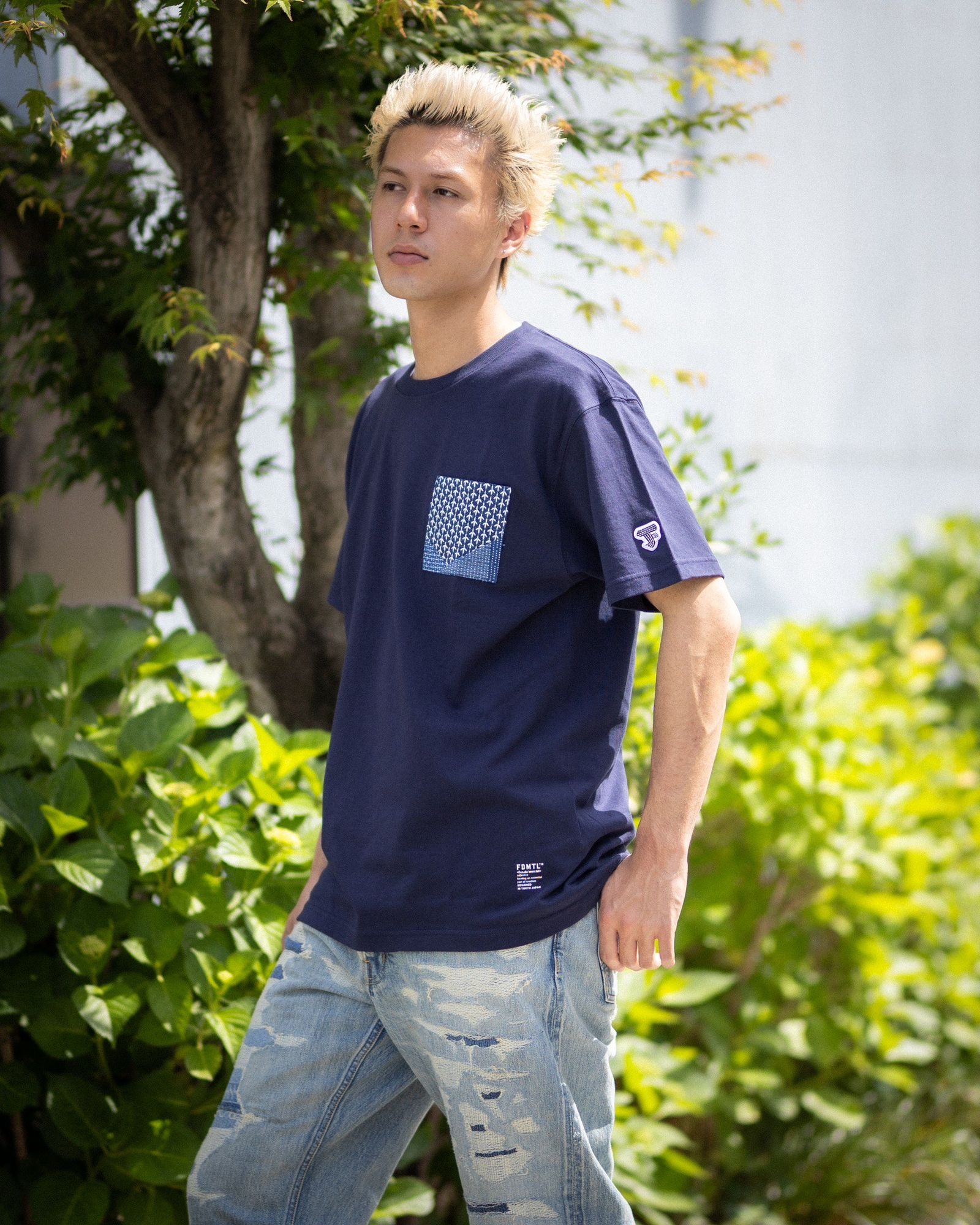 FDMTL BORO POCKET TEE スタイル！