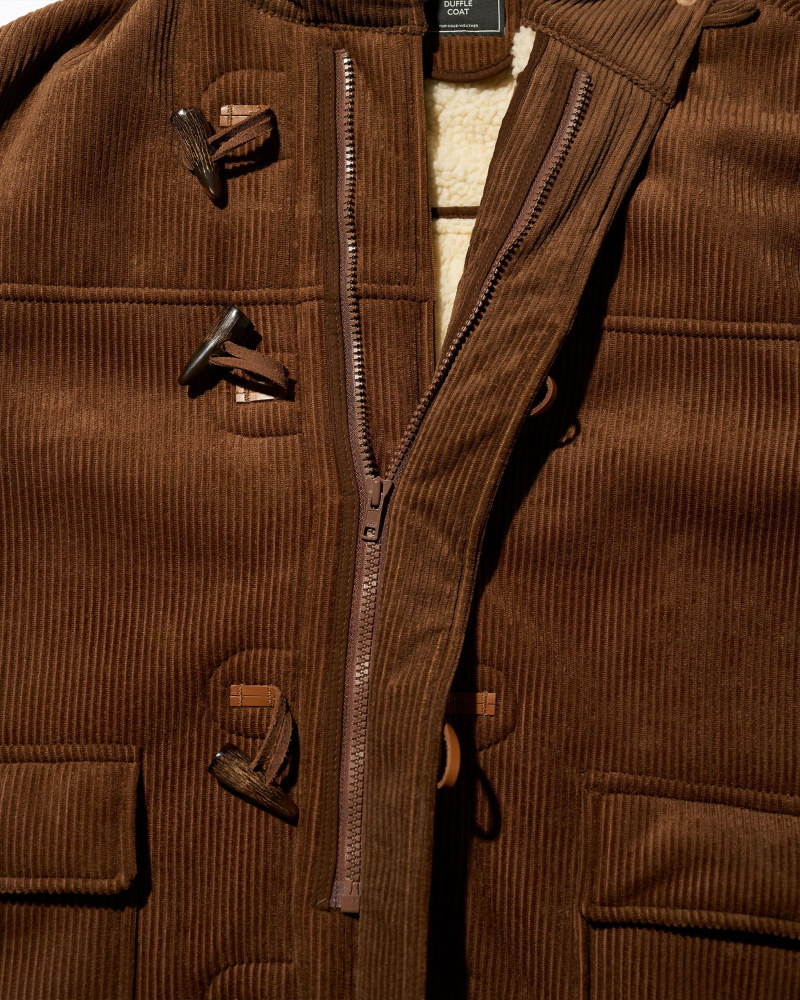 フレッシュサービス SHERPA CORDUROY DUFFLE COAT(FSC254-10064)BROWN☆11月22日(土)発売！