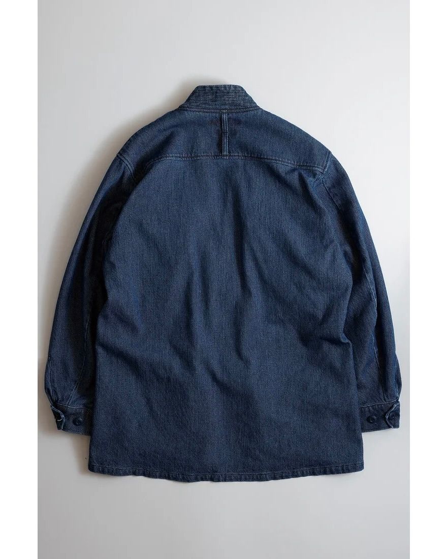 ファンダメンタル デニムシャツHAORI JUNGLE JACKET 3YR WASH(FA25TP44U)INDIGO☆新作発売！